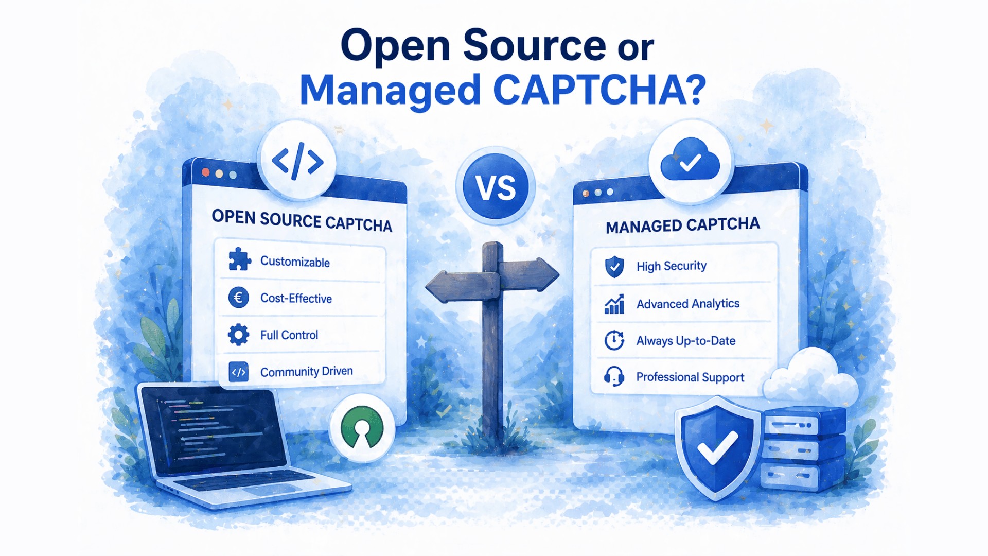 ALTCHA vs CAPTCHA.eu: Open Source or Managed CAPTCHA?